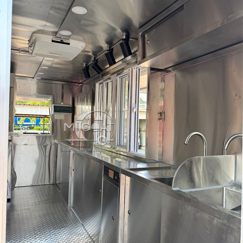 Carrinho de Comida Móvel Multi - Commercial Kitchen Vendor avaliação e preço
