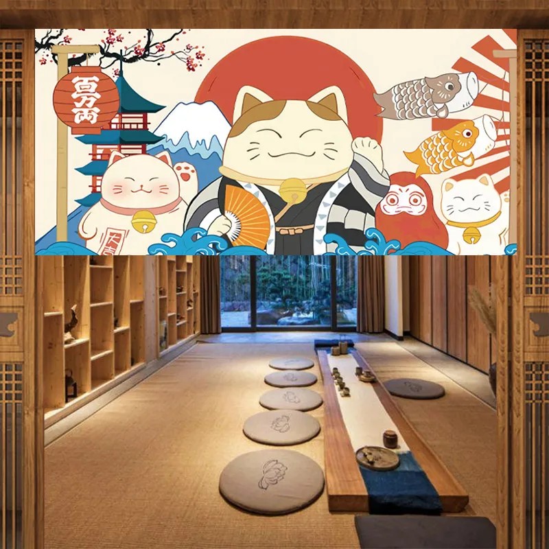 Cortina de Porta Japonesa VIKA - Commercial Kitchen Japanese avaliação e preço