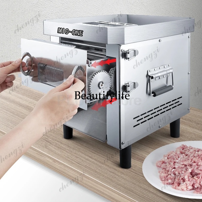 Fatiador de Carne Elétrico Com - Meat Slicer Machine avaliação e preço