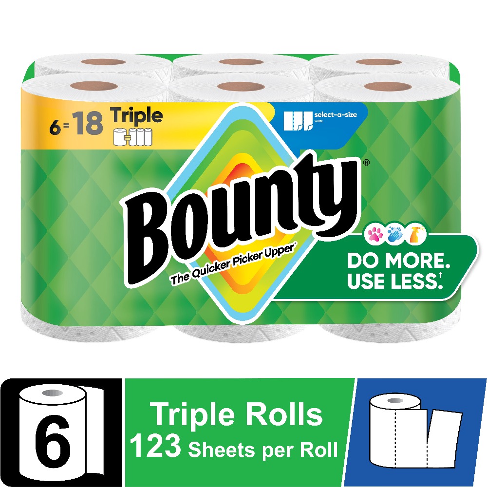 6 Rolos Triplos de Papel Toalh - Commercial Kitchen Towels avaliação e preço