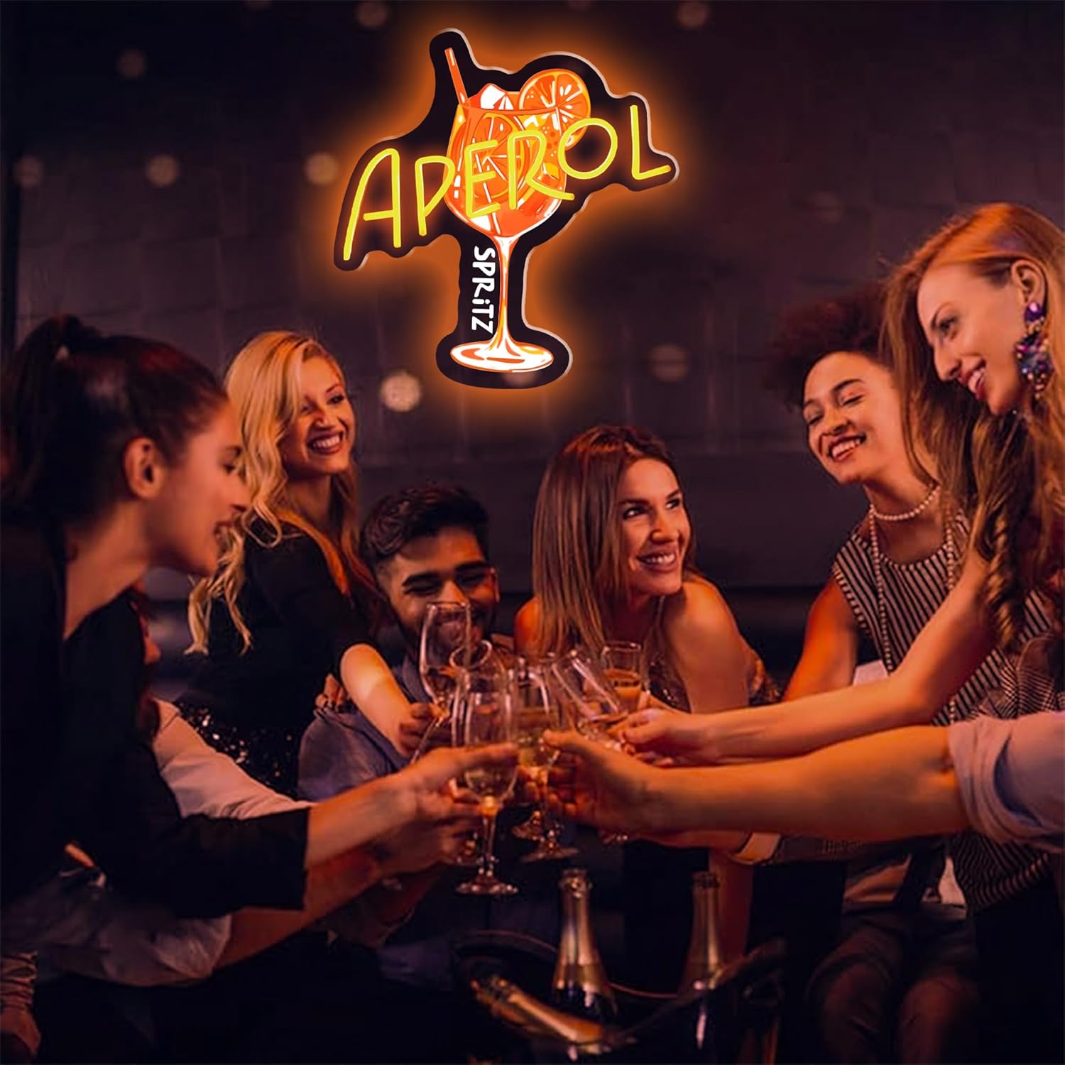 Aperol spritz sinal de néon le - Commercial Kitchen Light avaliação e preço